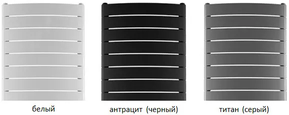 Rifar CONVEX Ventil 500 22 секций, нижнее подключение (антрацит) Rifar CONVEX Ventil 500 22 секций, нижнее подключение (антрацит)