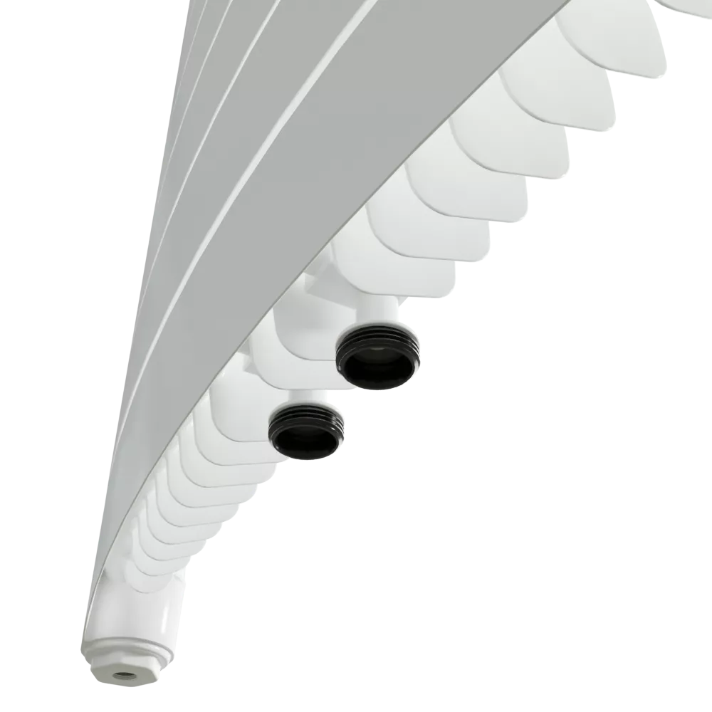 Rifar CONVEX Ventil 500 22 секций, нижнее подключение (белый) Rifar CONVEX Ventil 500 22 секций, нижнее подключение (белый)