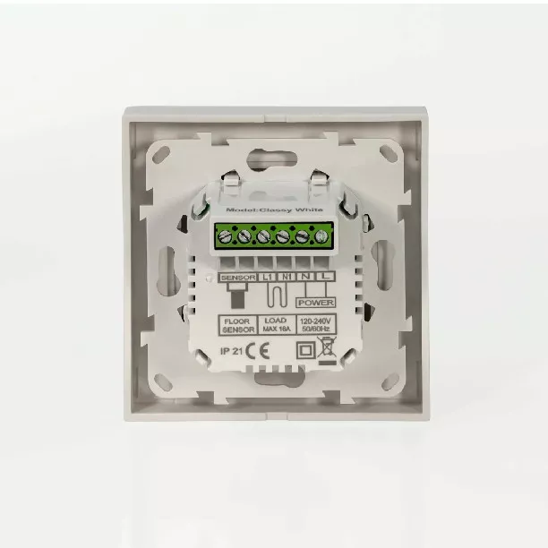 Devi Classy c Wi-Fi, с датчиком пола, белый, 16А Devi Classy c Wi-Fi, с датчиком пола, белый, 16А