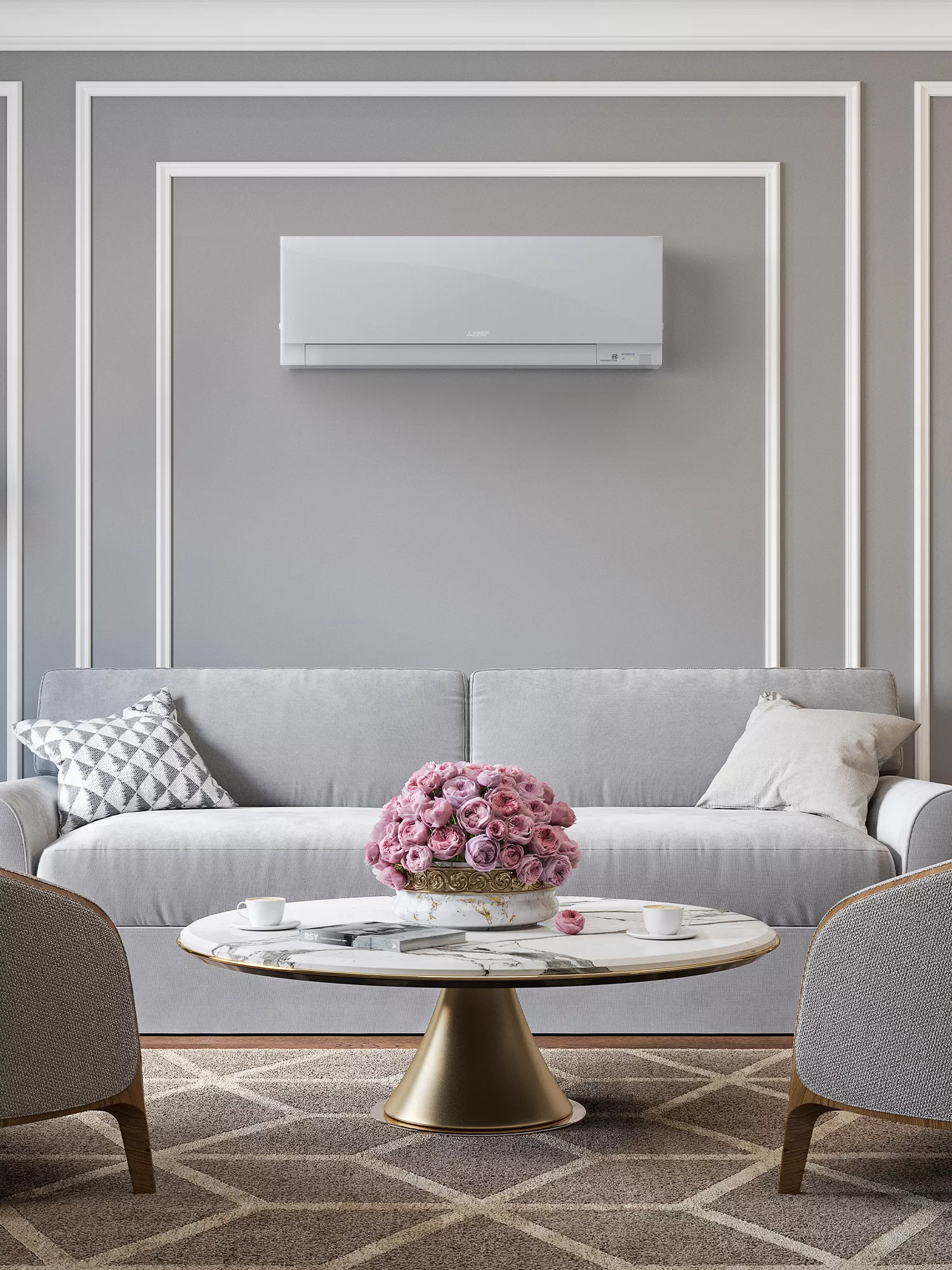 Mitsubishi Electric MSZ-EF50VGKS/MUZ-EF50VG Design Inverter WI-FI R32
