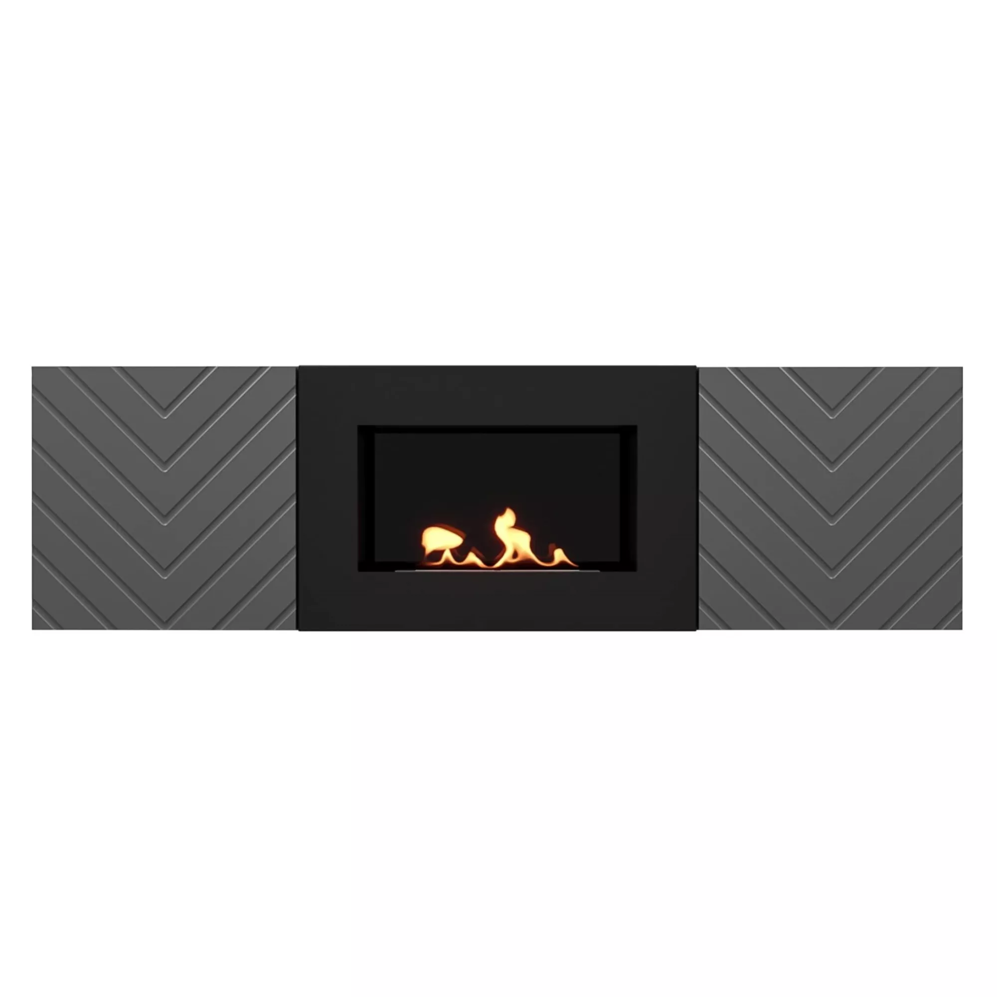Firelight Тумба с биокамином BFP/P-1400V графит Firelight Тумба с биокамином BFP/P-1400V графит