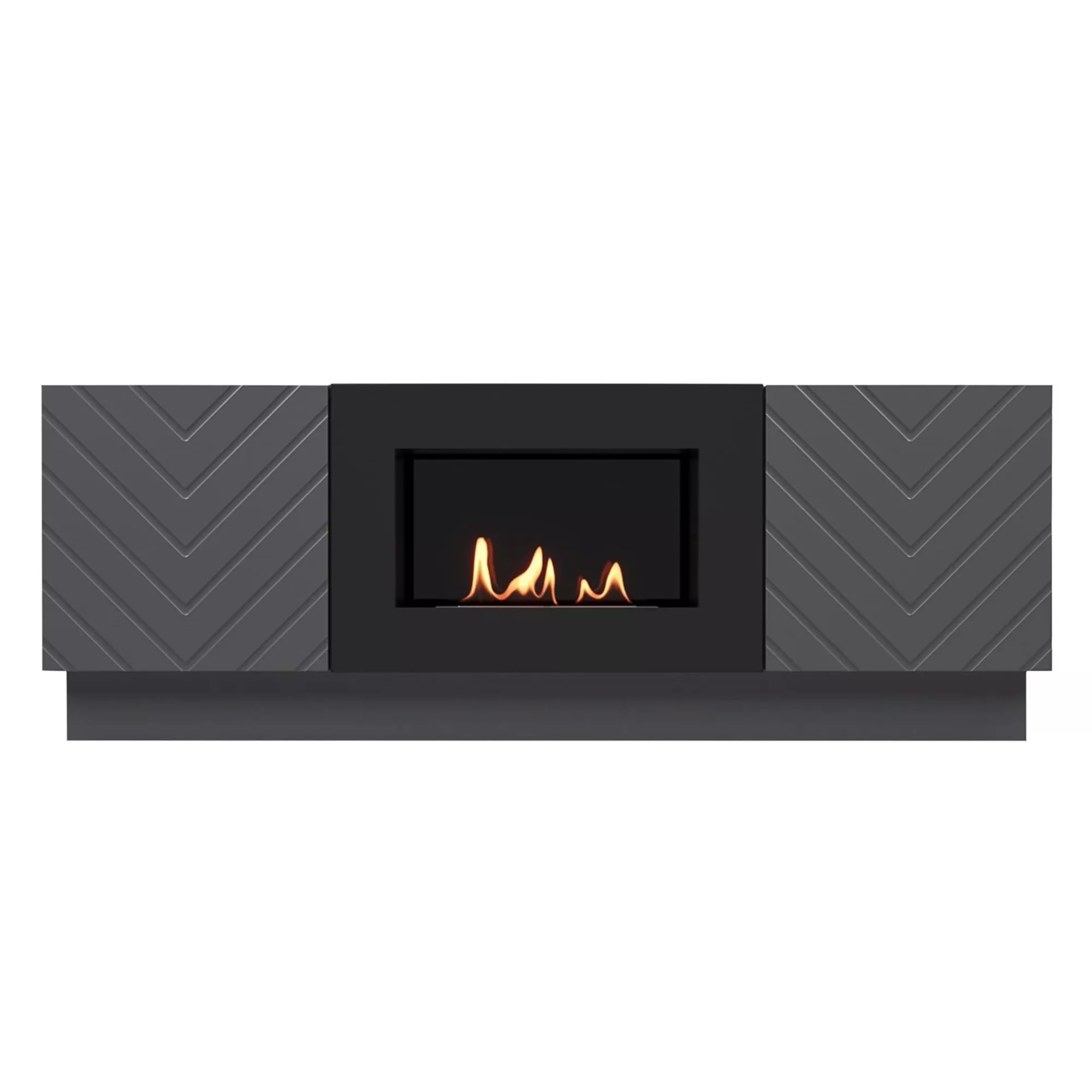 Firelight Тумба с биокамином BFP/P-1400V графит Firelight Тумба с биокамином BFP/P-1400V графит