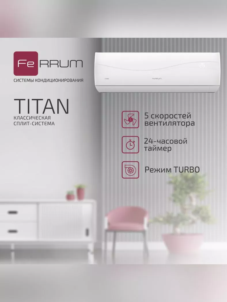 Ferrum FIS18VR1/FOS18VR1 Titan Ferrum FIS18VR1/FOS18VR1 Titan