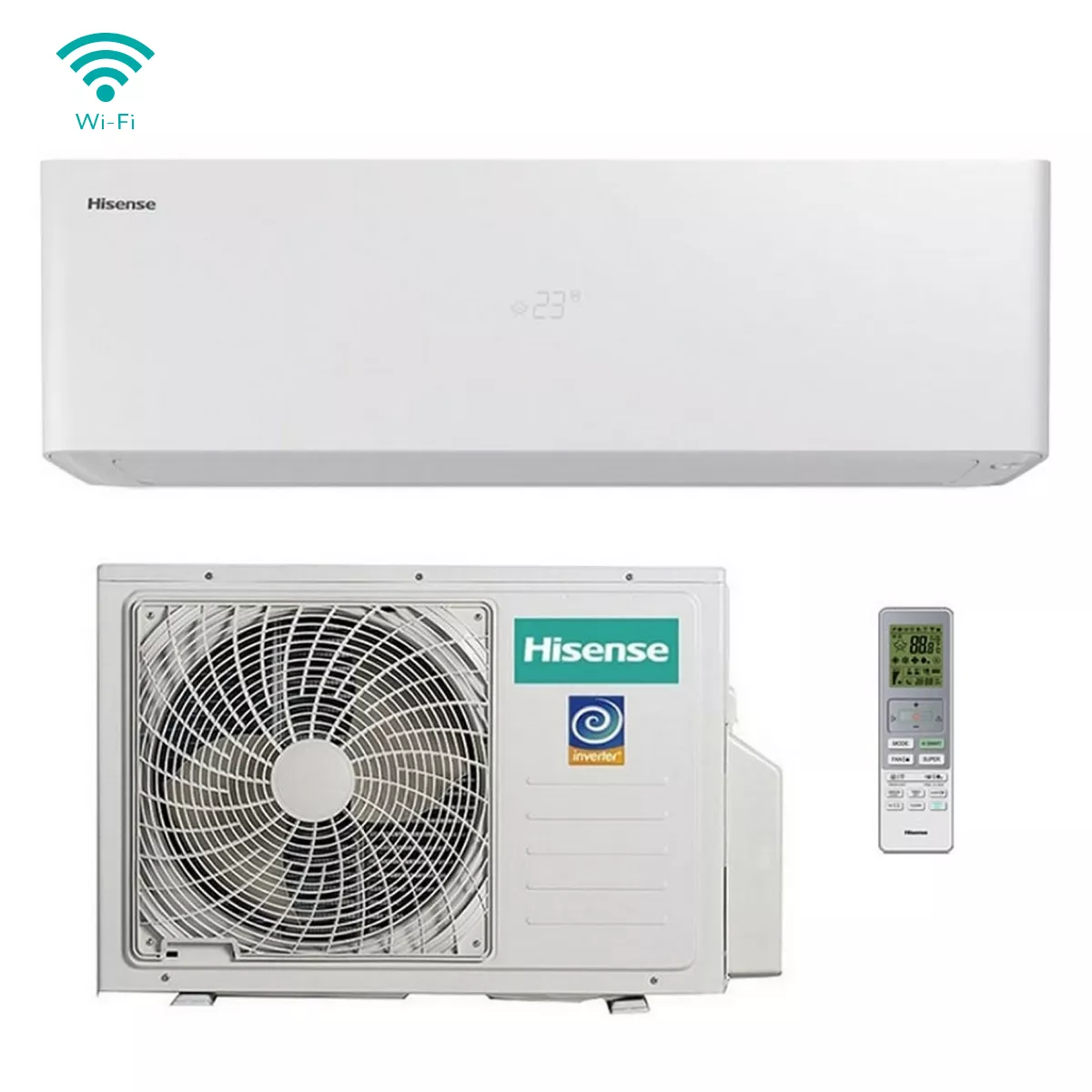 Hisense AS-13UW4RXVQH01 (VISION PRO SUPERIOR DC Inverter) Hisense AS-13UW4RXVQH01 (VISION PRO SUPERIOR DC Inverter)
