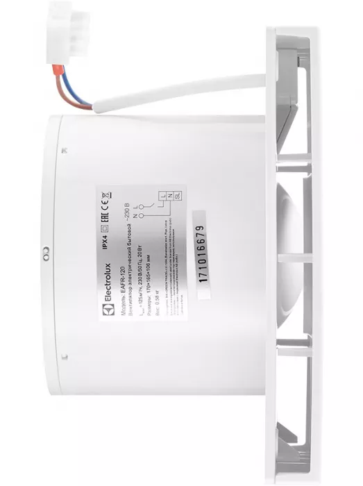 Вытяжной вентилятор Electrolux Rainbow EAFR-100T white (с таймером) Вытяжной вентилятор Electrolux Rainbow EAFR-100T white (с таймером)