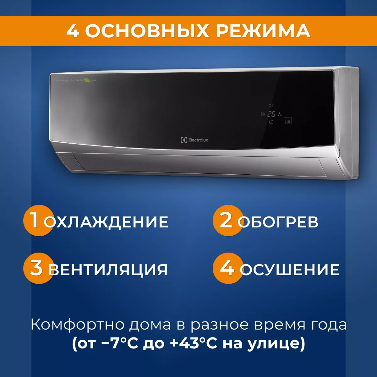 Electrolux EACS-24HG-B2/N3 AIR GATE 2 Electrolux EACS-24HG-B2/N3 AIR GATE 2