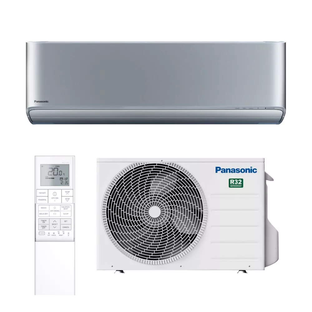 Panasonic CS-XZ50ZKEW/CU-Z50ZKE DESIGN SILVER INVERTER ZKEW Panasonic CS-XZ50ZKEW/CU-Z50ZKE DESIGN SILVER INVERTER ZKEW