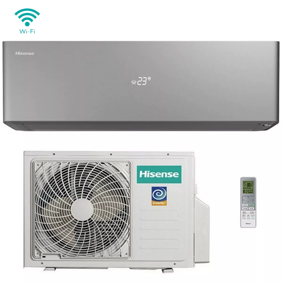 Hisense AS-13UW4RXVQH01(B) (VISION PRO CARBON SUPERIOR DC Inverte) Hisense AS-13UW4RXVQH01(B) (VISION PRO CARBON SUPERIOR DC Inverte)