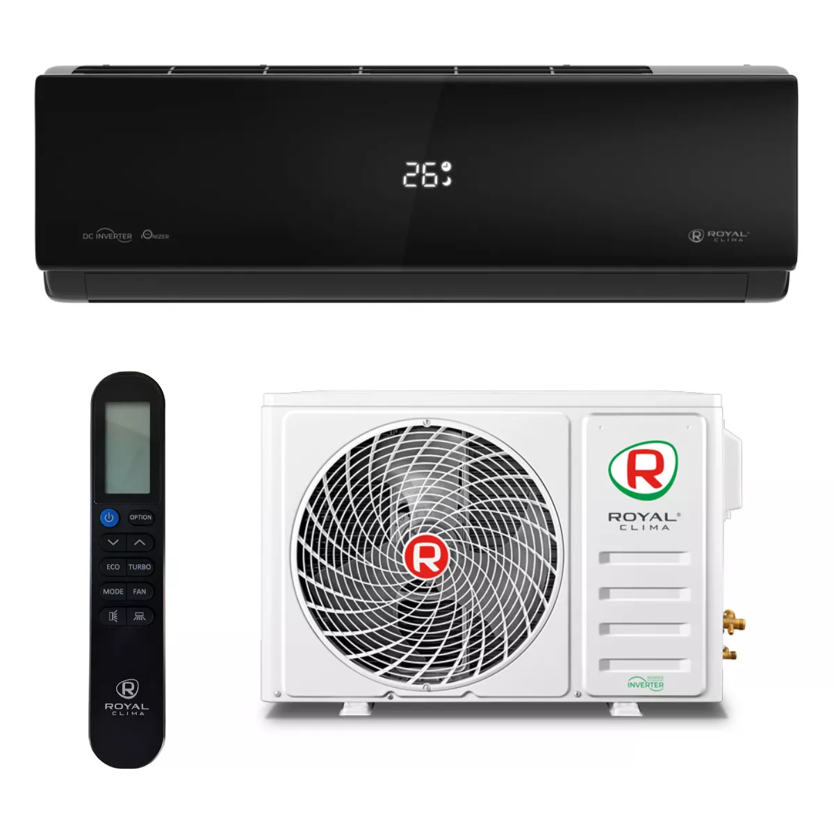 Royal Clima RCI-AN55HN ATTICA NERO Inverter Royal Clima RCI-AN55HN ATTICA NERO Inverter