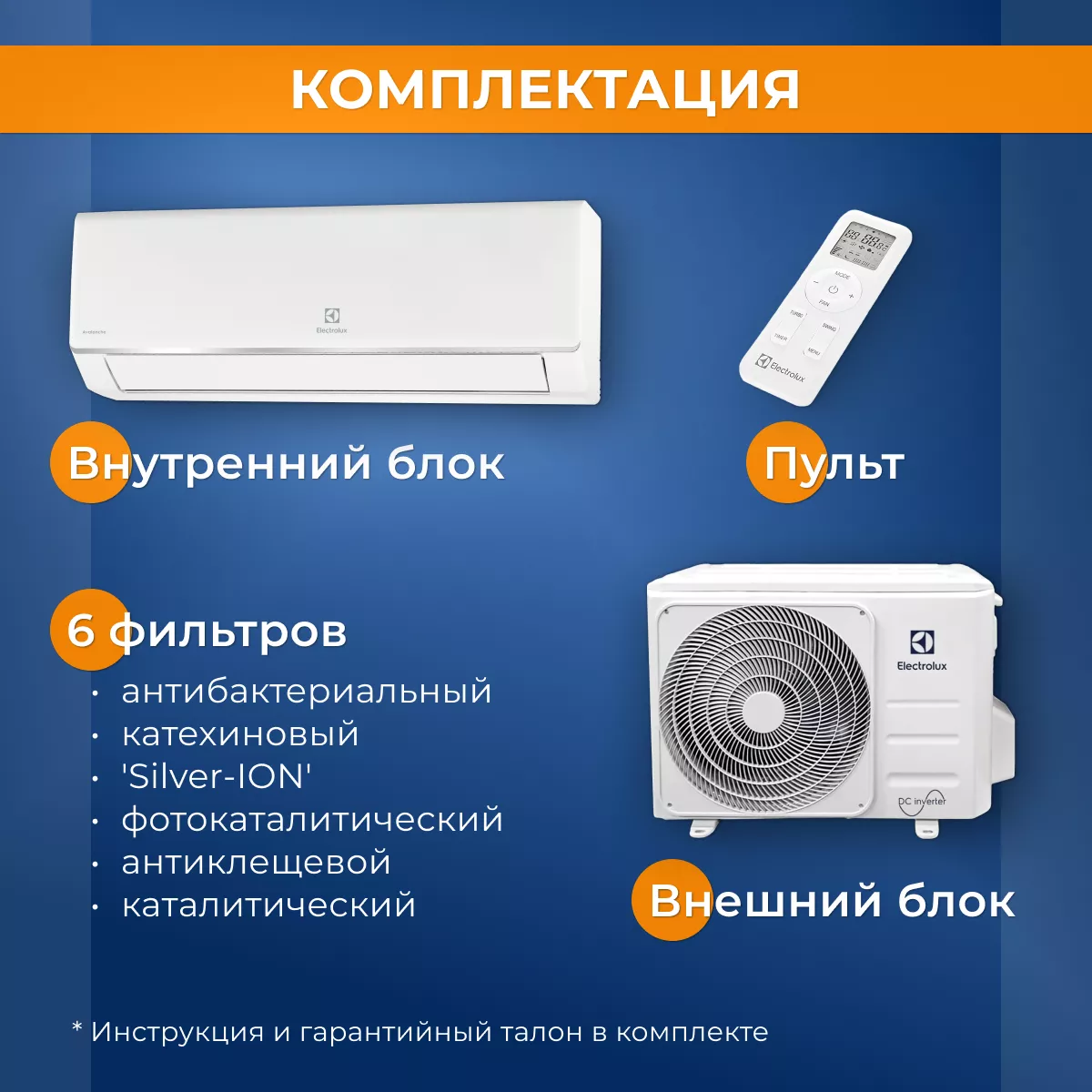 Electrolux EACS/I-18HAV/N8_22Y AVALANCHE Super DC Inverter Electrolux EACS/I-18HAV/N8_22Y AVALANCHE Super DC Inverter